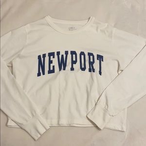 NWOT Brandy Melville J Galt Newport Long Sleeve